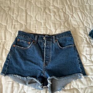 Signature by Levi Strauss Blue Jean Shorts High-Waisted